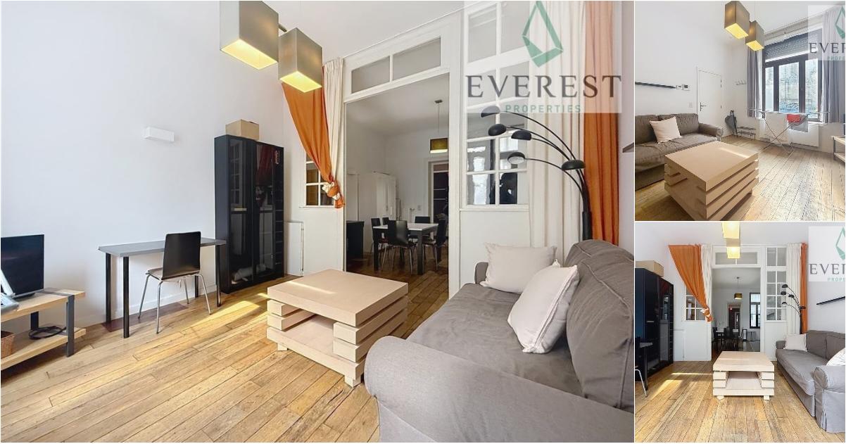 Appartement à louer avec terrasse et 1 chambre , Ixelles (VBE50004) - Aanzicht 2