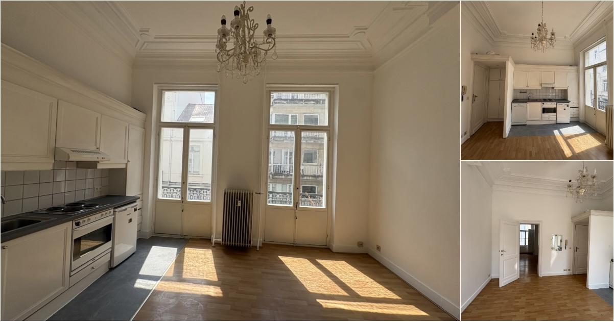 Appartement à louer avec 1 chambre , Ixelles (VBE50036) - Aanzicht 2