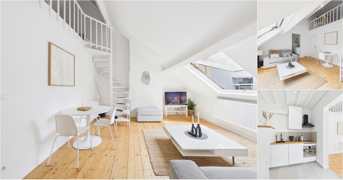 Duplex à louer à Rue Franz Merjay 64 Ixelles (VBE50037) - Aanzicht 2