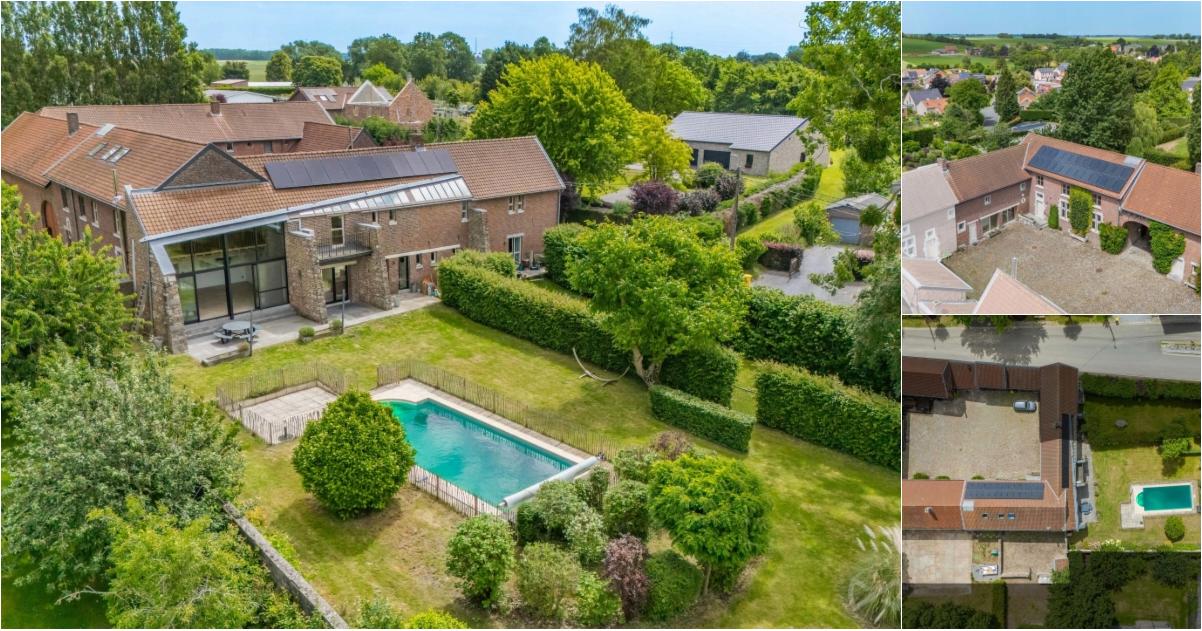 Fermette à vendre avec terrasse et jardin , Donceel (VBE50105) - Aanzicht 2
