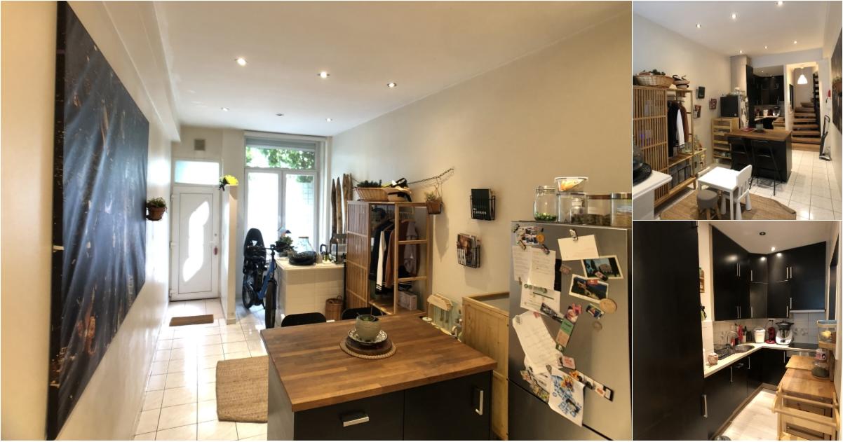 House in Bruxelles - Brussel, Quartier des Quais - Kaaienwijk, Pentagone - Vijfhoek - Aanzicht 2