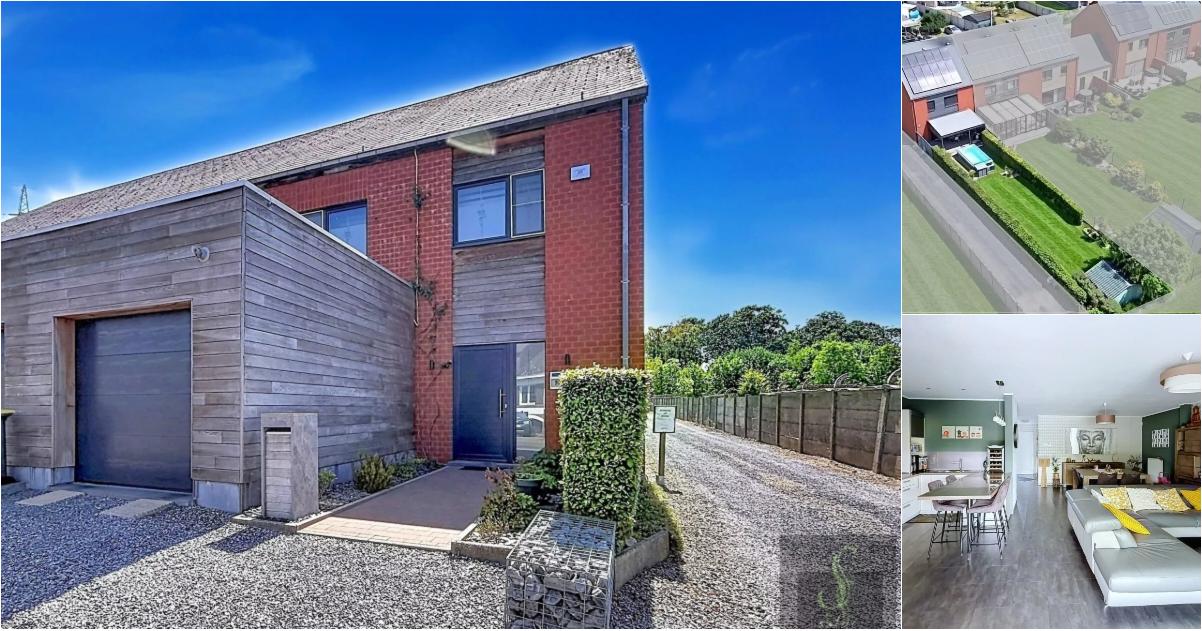 Maison à vendre avec garage et terrasse , Binche (VBE50219) - Aanzicht 2