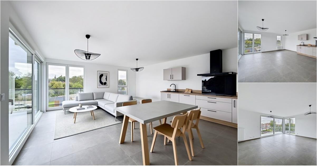 Appartement à louer avec terrasse et 2 chambres , Tournai (VBE50232) - Aanzicht 2