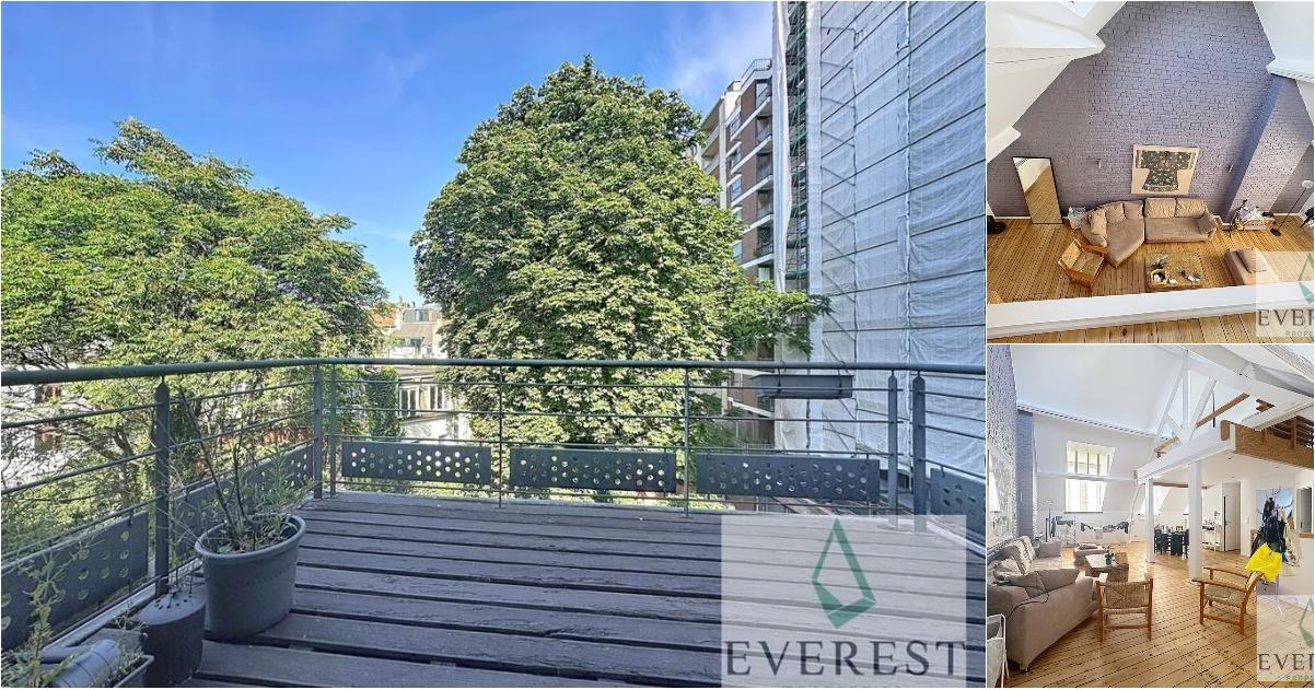 Appartement à louer avec terrasse et 1 chambre , Bruxelles (VBE50350) - Aanzicht 2