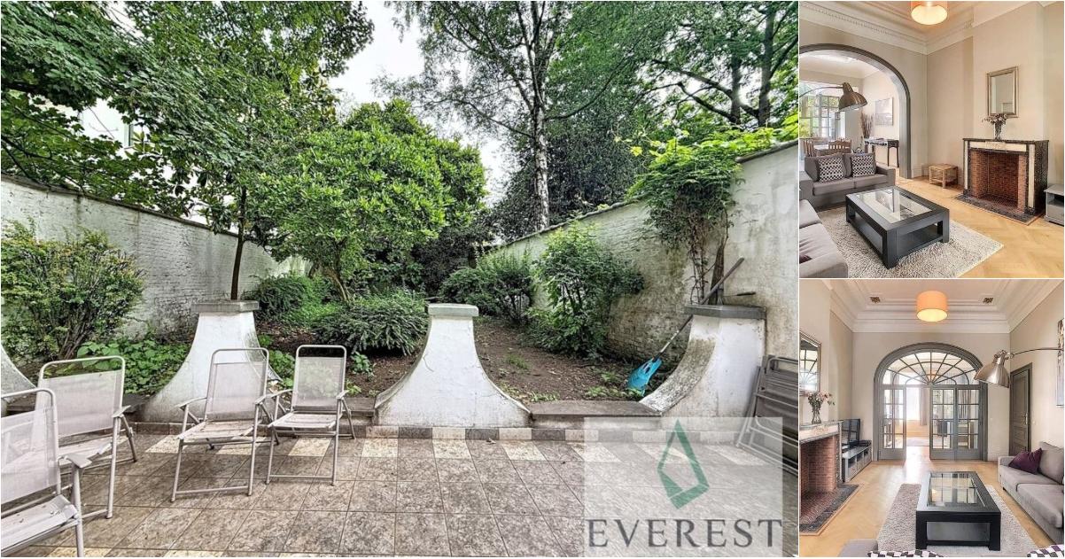 Appartement à louer avec terrasse et jardin , Ixelles (VBE50354) - Aanzicht 2