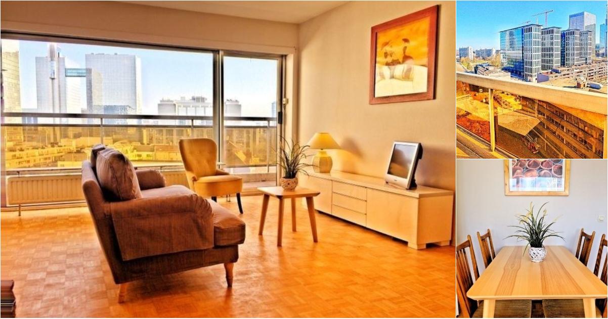 Appartement à louer avec terrasse et 2 chambres , Bruxelles (VBE50361) - Aanzicht 2