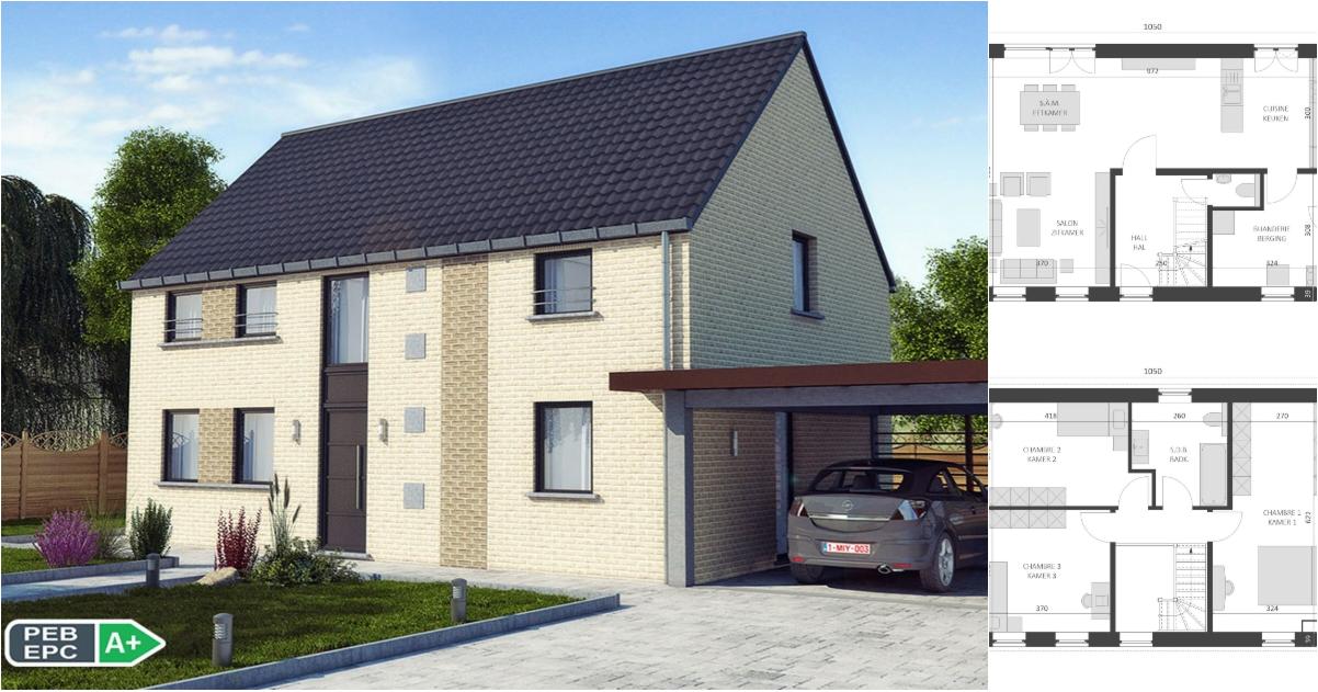 Maison à vendre avec 3 chambres , Sirault (VBE50668) - Aanzicht 2