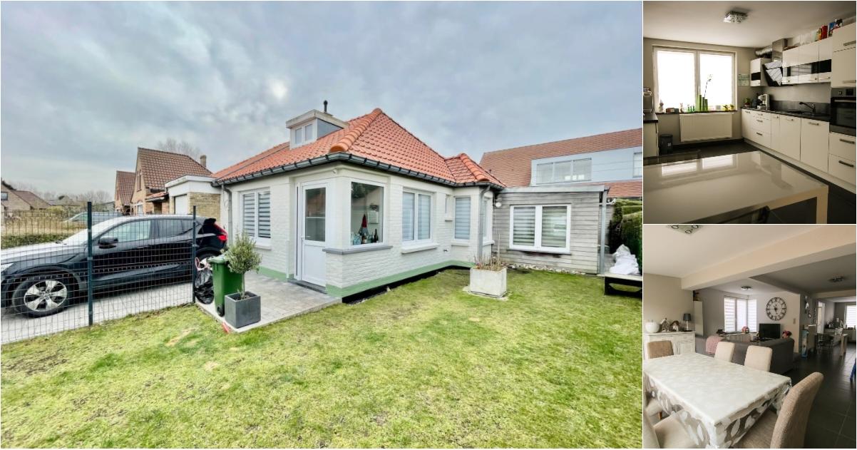 Maison à louer avec terrasse et jardin , Coxyde (VBE50980) - Aanzicht 2