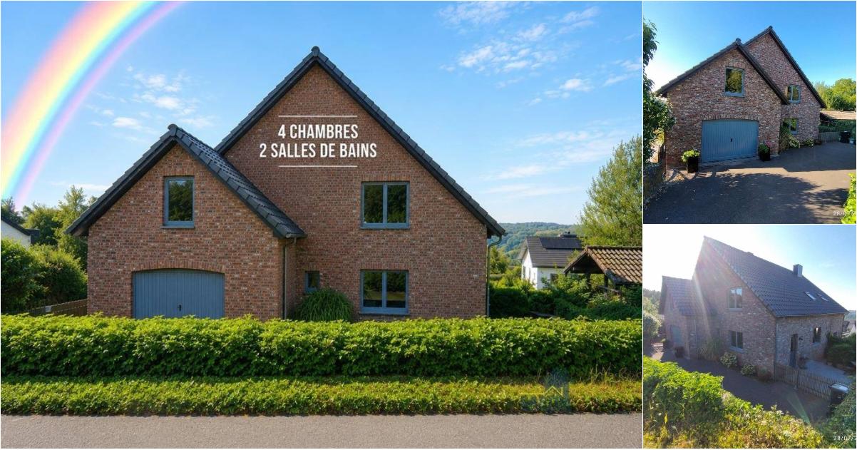 Villa à vendre avec garage et 4 chambres , Aywaille (VBE50993) - Aanzicht 2
