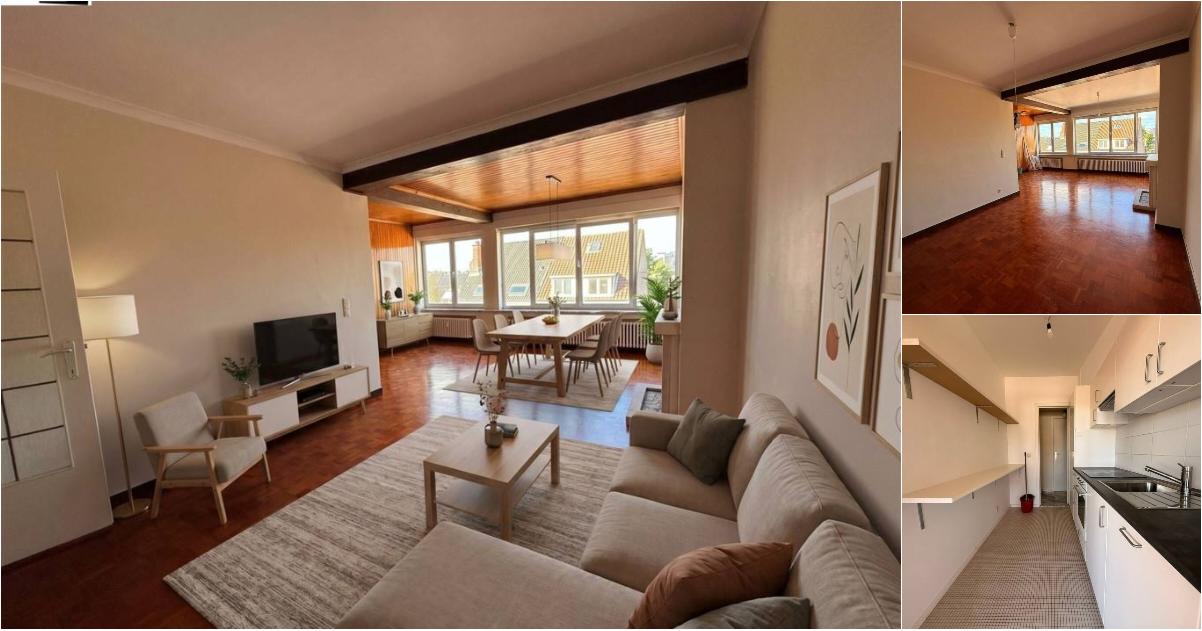 Appartement à louer à Rue du Noyer 102 Schaerbeek (VBE51071) - Aanzicht 2