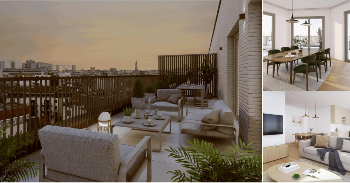 Penthouse à vendre à Rue des Chartreux 45 Bruxelles (VBE51159) - Aanzicht 2