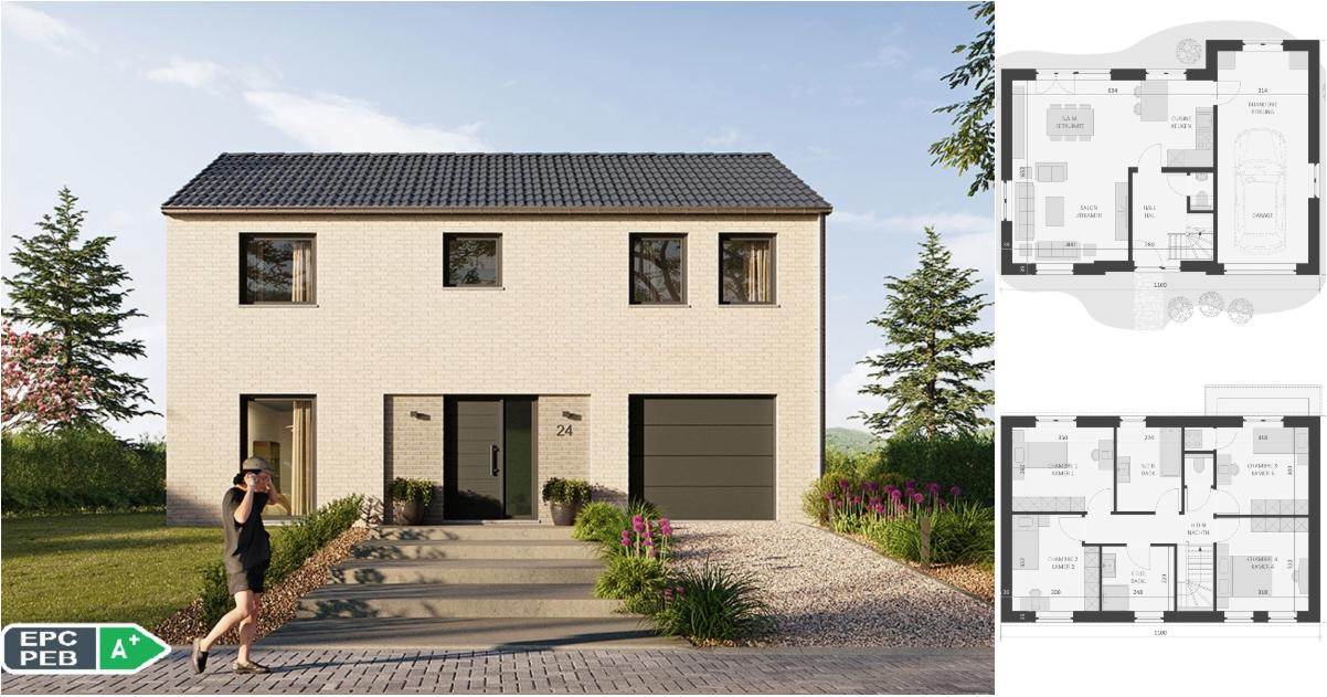 Maison à vendre avec garage et 4 chambres , Lanaye (VBE51297) - Aanzicht 2