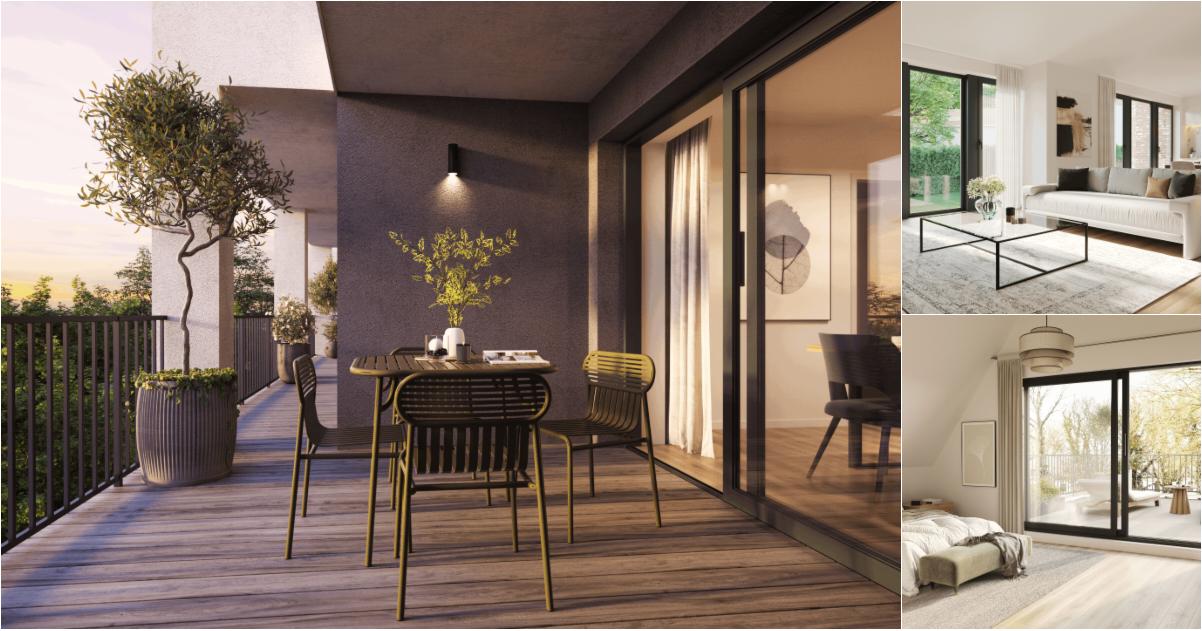 Apartment in Uccle - Ukkel, Homborch, Brussel-Hoofdstad - Bruxelles-Capitale - Aanzicht 2