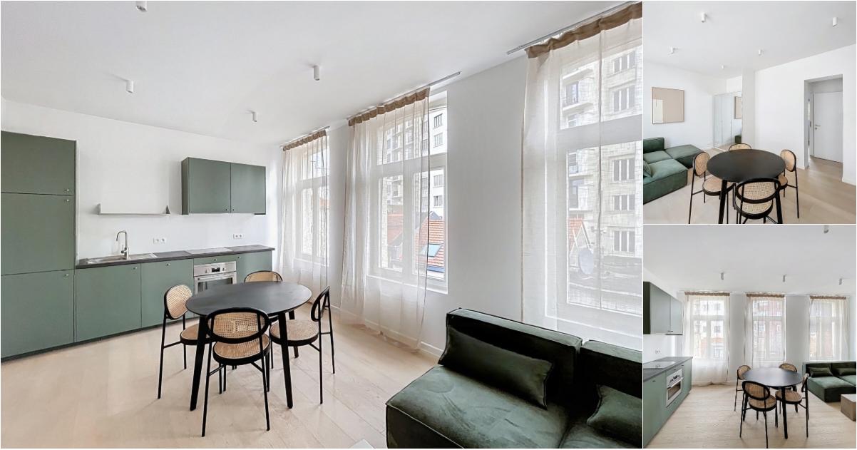 Apartment in Bruxelles - Brussel, Quartier des Quais - Kaaienwijk, Pentagone - Vijfhoek - Aanzicht 2