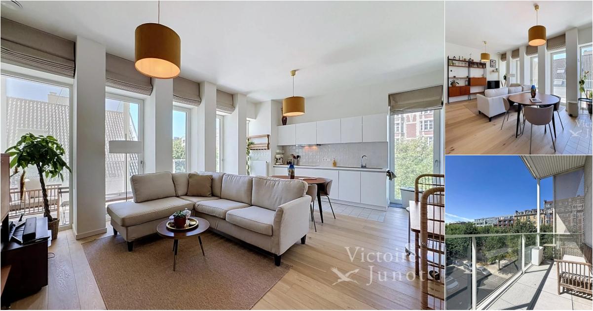 Apartment in Bruxelles - Brussel, Quartier des Quais - Kaaienwijk, Pentagone - Vijfhoek - Aanzicht 2