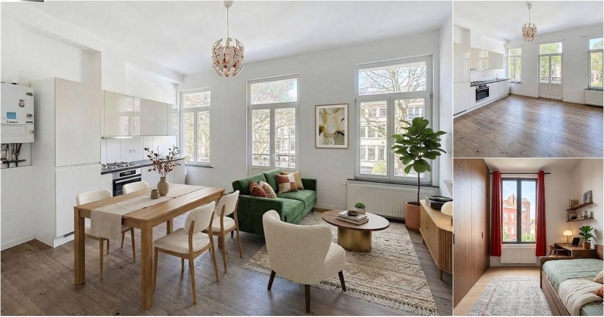 Apartment in Schaerbeek - Schaarbeek, Cage aux Ours - Berenkuil, Brussel-Hoofdstad - Bruxelles-Capitale - Aanzicht 2