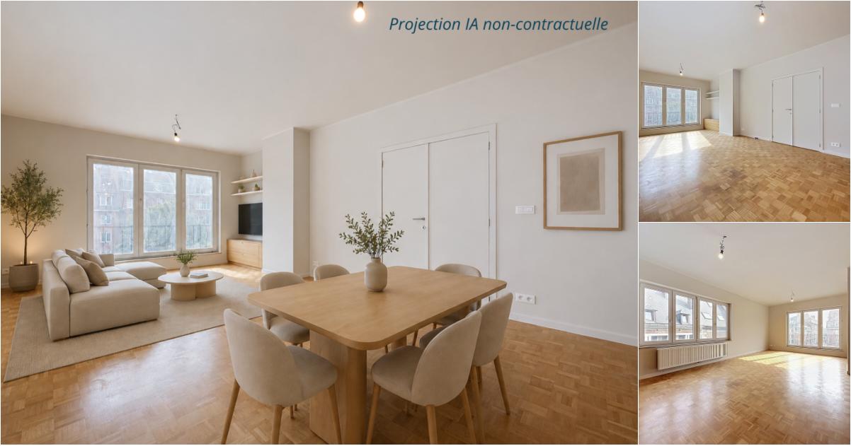 Appartement à louer à Place Maurice Servais 4 Namur (VBE51676) - Aanzicht 2