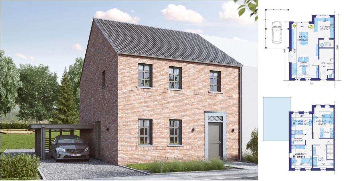 Maison à vendre avec 3 chambres , Couillet (VBE51702) - Aanzicht 2
