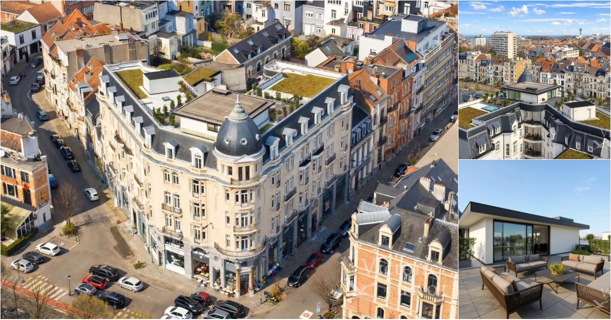Penthouse à louer à AVENUE DE L'ARMÉE 6 Etterbeek (VBE52299) - Aanzicht 2