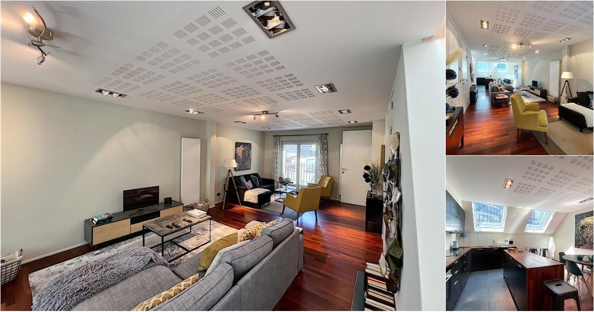 Penthouse à louer avec terrasse et 2 chambres , Bruxelles (VBE52355) - Aanzicht 2