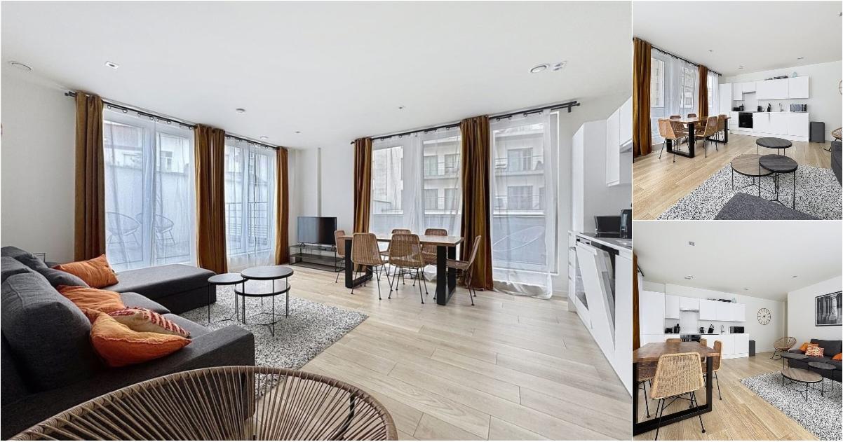 Appartement à louer avec terrasse et 2 chambres , Saint-Josse-ten-Noode (VBE52381) - Aanzicht 2