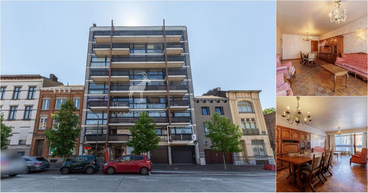 Appartement à vendre avec terrasse et 2 chambres , Charleroi (VBE52412) - Aanzicht 2