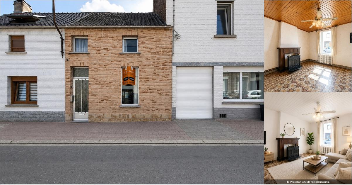 Maison à vendre avec 2 chambres , Rebecq (VBE52459) - Aanzicht 2