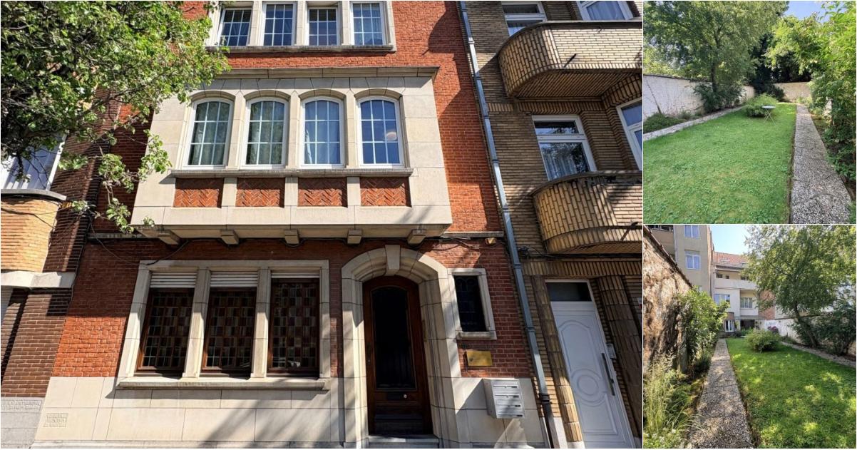 Immeuble mixte à vendre avec jardin et 4 chambres , Ganshoren (VBE52467) - Aanzicht 2