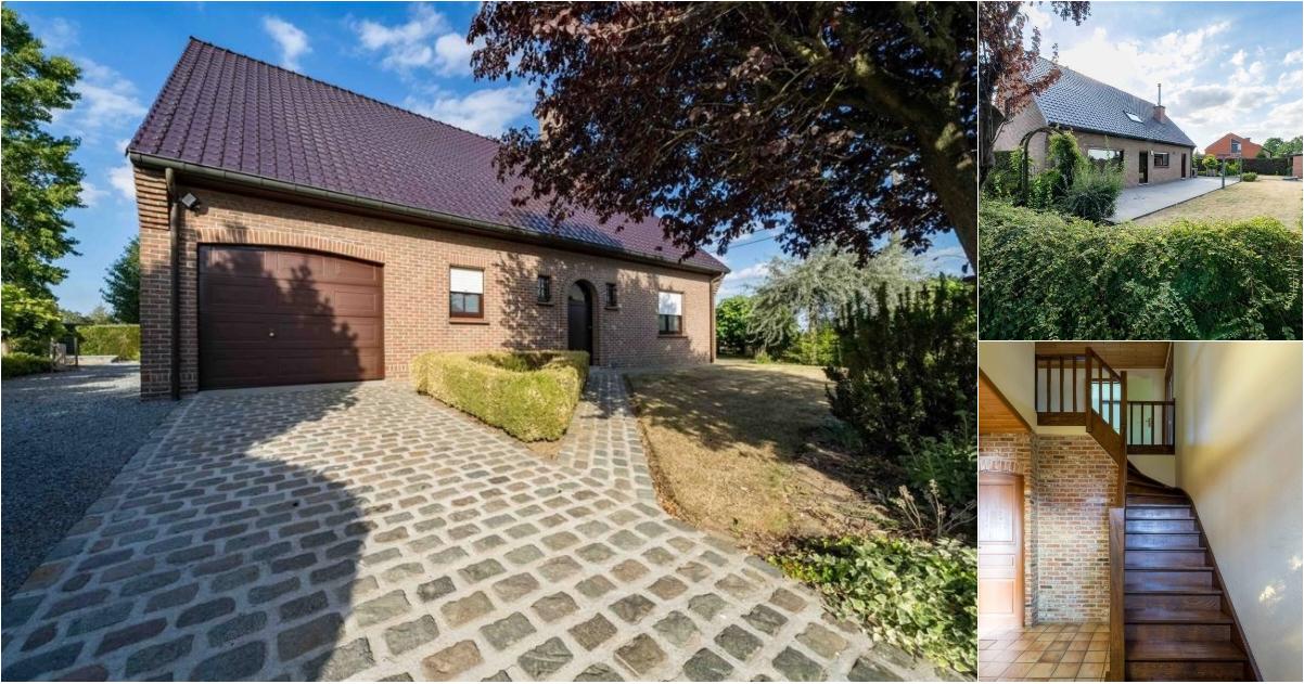 Villa à vendre avec garage et 3 chambres , Pottes (VBE52542) - Aanzicht 2
