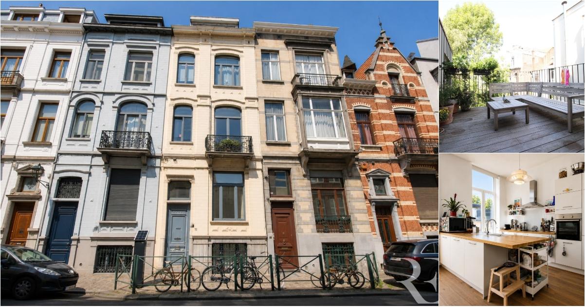 Duplex à louer à Rue Africaine 52 Saint-Gilles (VBE52550) - Aanzicht 2
