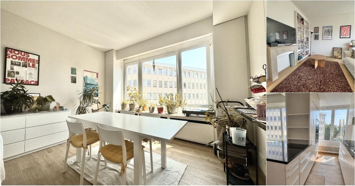 Appartement à louer à Place Eugène Flagey 21 Ixelles (VBE52806) - Aanzicht 2