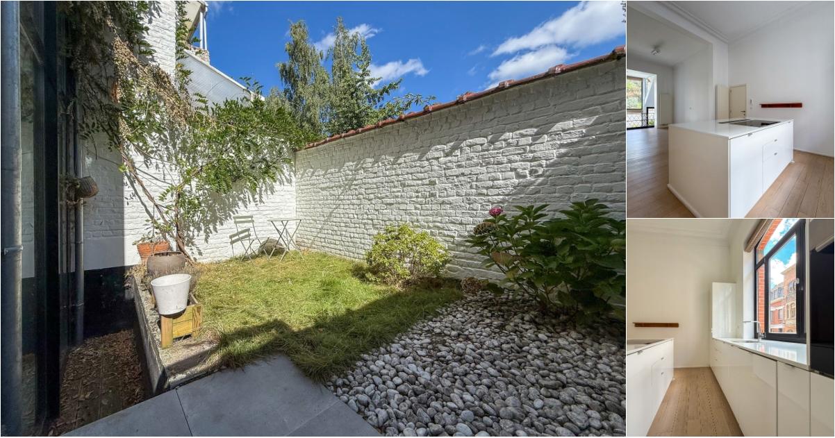 Duplex à louer avec terrasse et jardin , Etterbeek (VBE52943) - Aanzicht 2