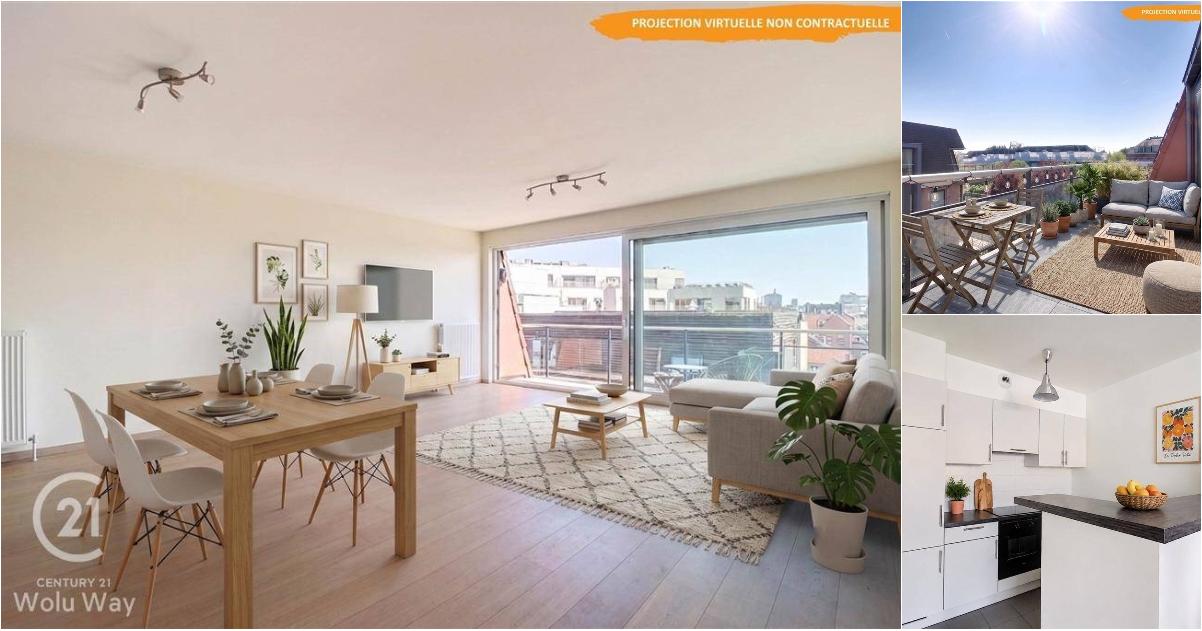 Apartment in Woluwe-Saint-Lambert - Sint-Lambrechts-Woluwe, Brussel-Hoofdstad - Bruxelles-Capitale - Aanzicht 2