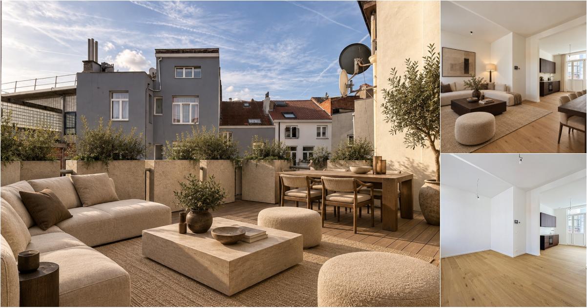 52 penthouses for sale - Brussel / Bruxelles from 225,000 euros | Immovlan