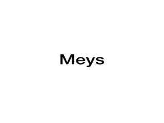 Meys nv (2018 Anvers)